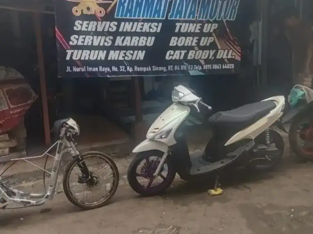 Bengkel motor rumahan dan panggilan