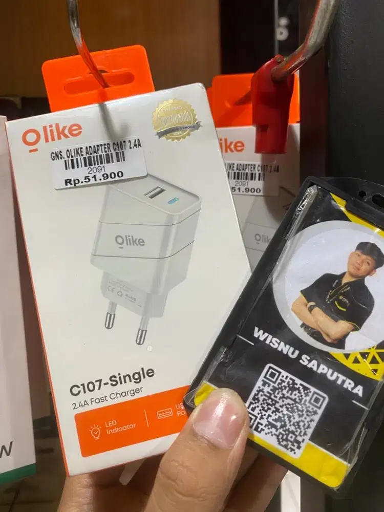 ADAPTER OLIKE C107 2.4A|ATLANTIS DAHSYAT