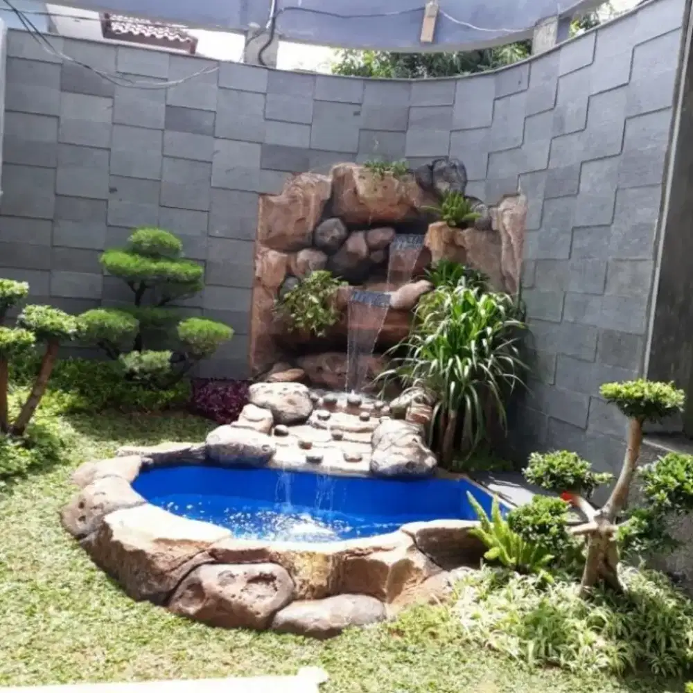 Membuat kolam ikan murah