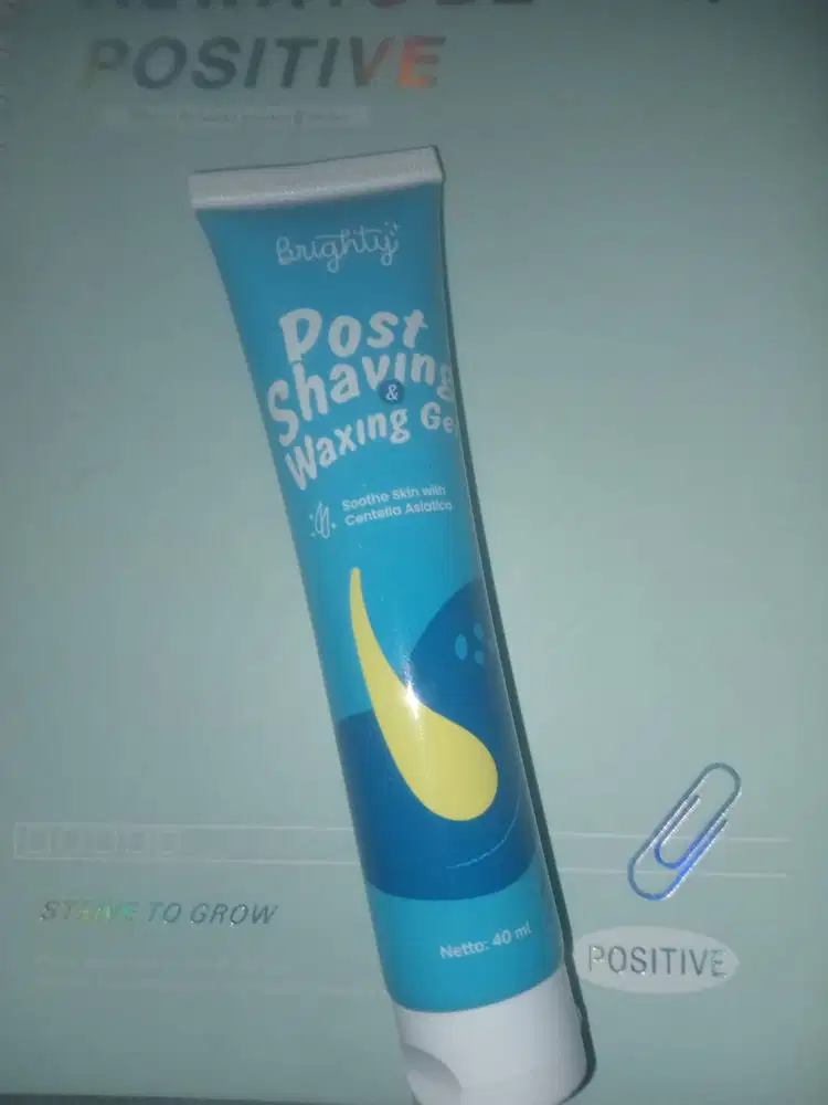 Brightly post shaving waxing gel