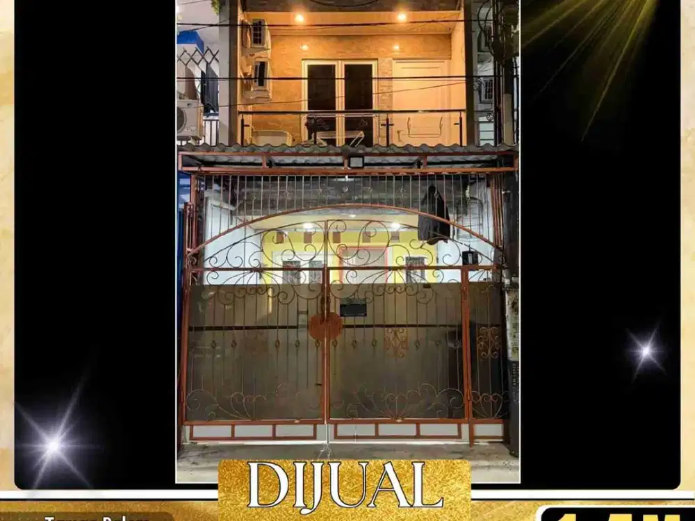 DIJUAL RUMAH 2 LANTAI LUAS TANAH 56,25 M² DI TAMAN PALEM LESTARI CENGKARENG JAKARTA BARAT