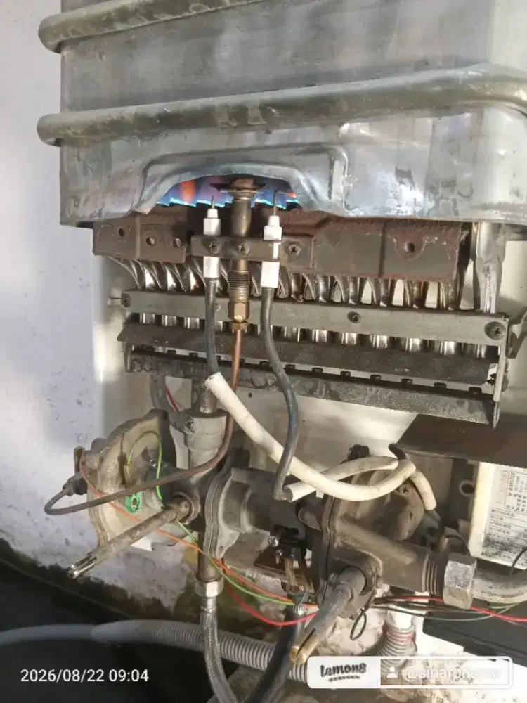 Water heater gas bekas
