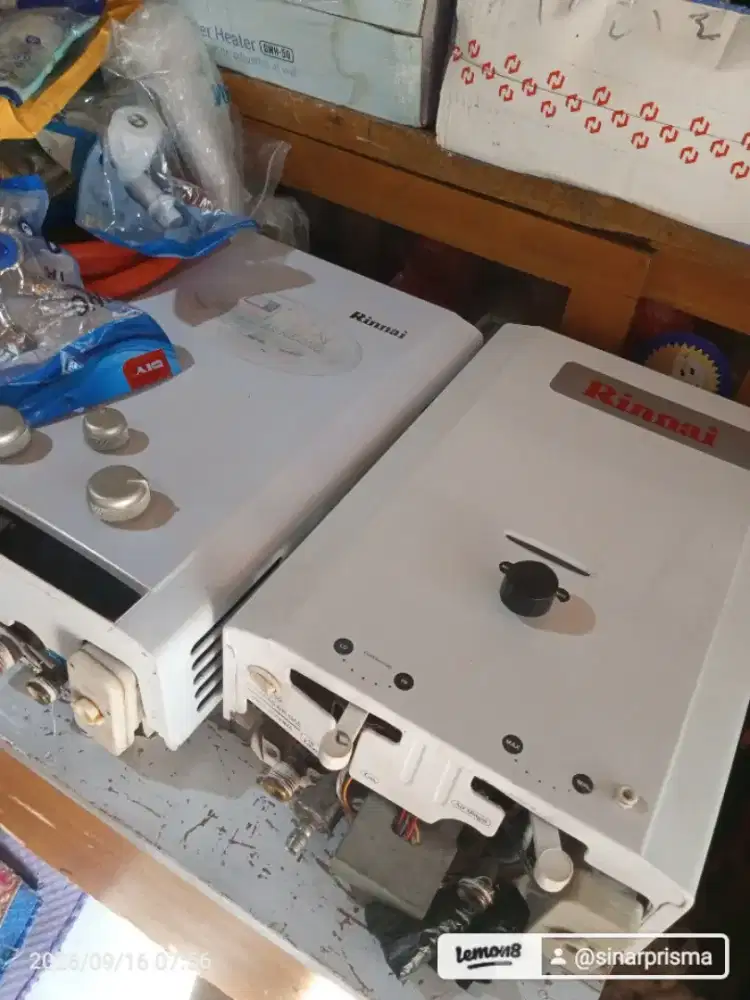 Water heater gas bekas