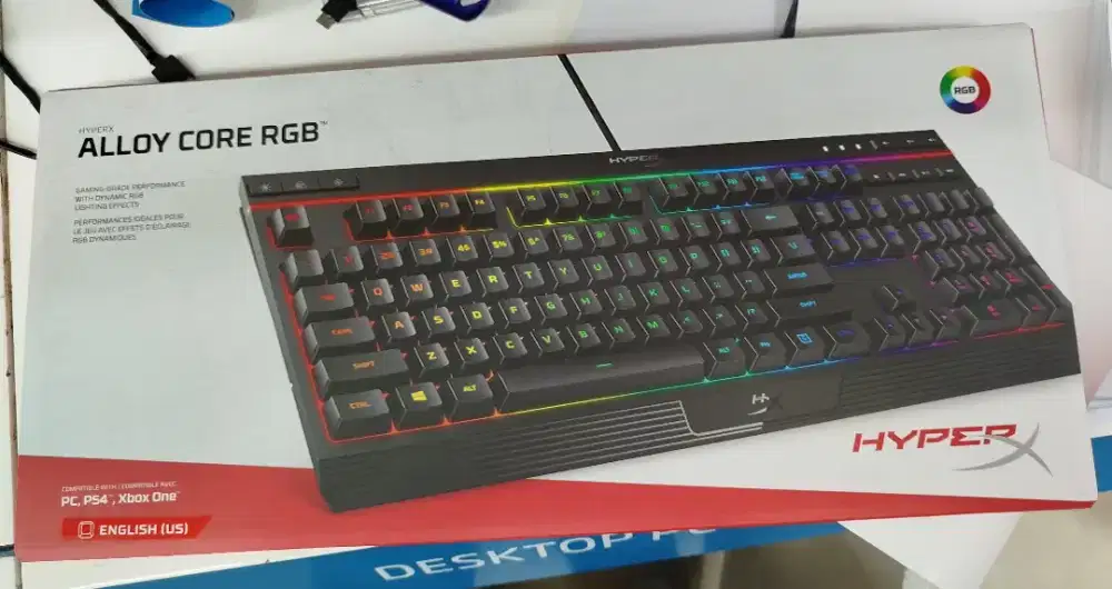 Keyboard Alloy Core RGB HyperX