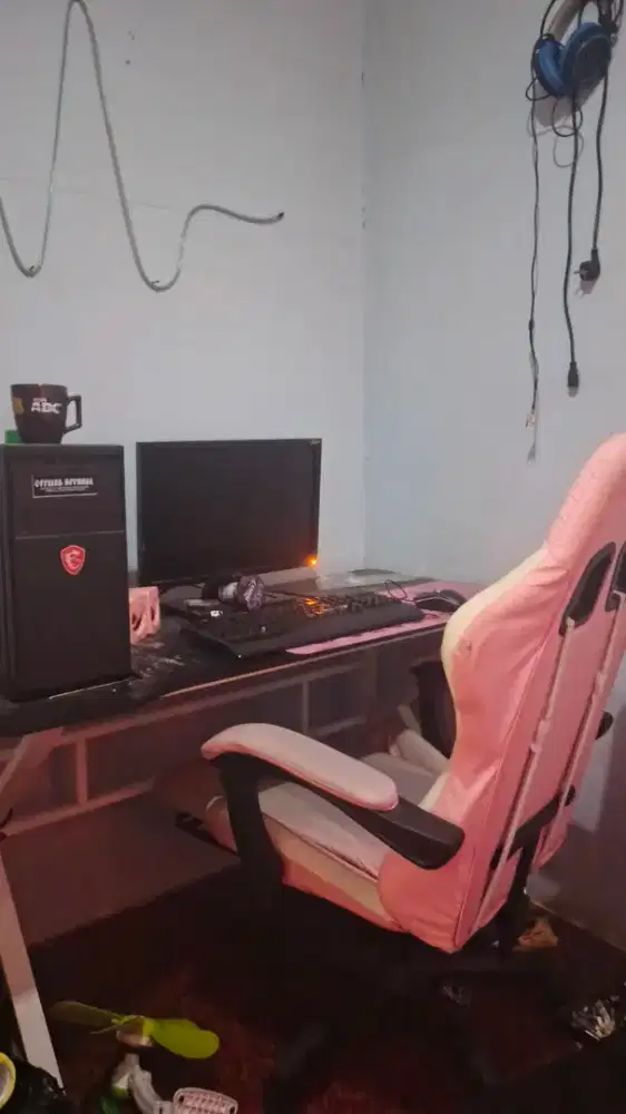 Meja+kursi gaming