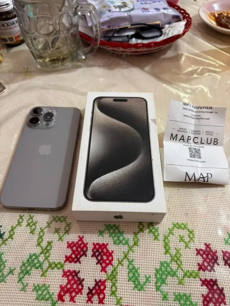 iPhone 15 Promax 256Gb iBox Fullset