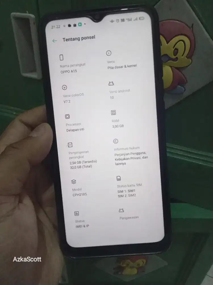 Oppo a15 normal
