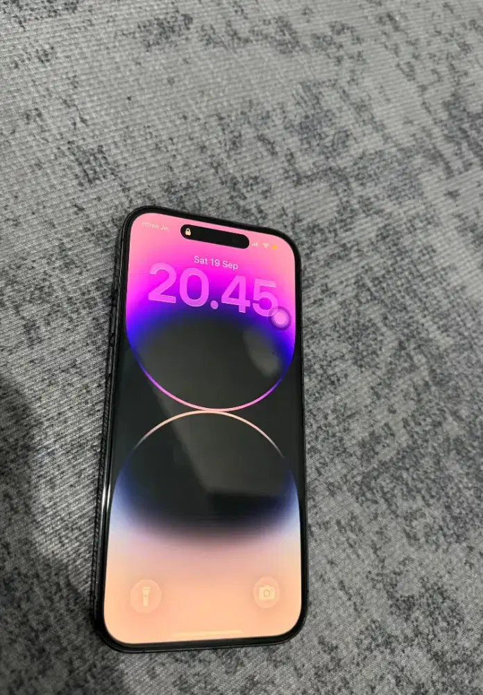 Iphone 14 pro 256 full set + Charger Ori + Hardcase