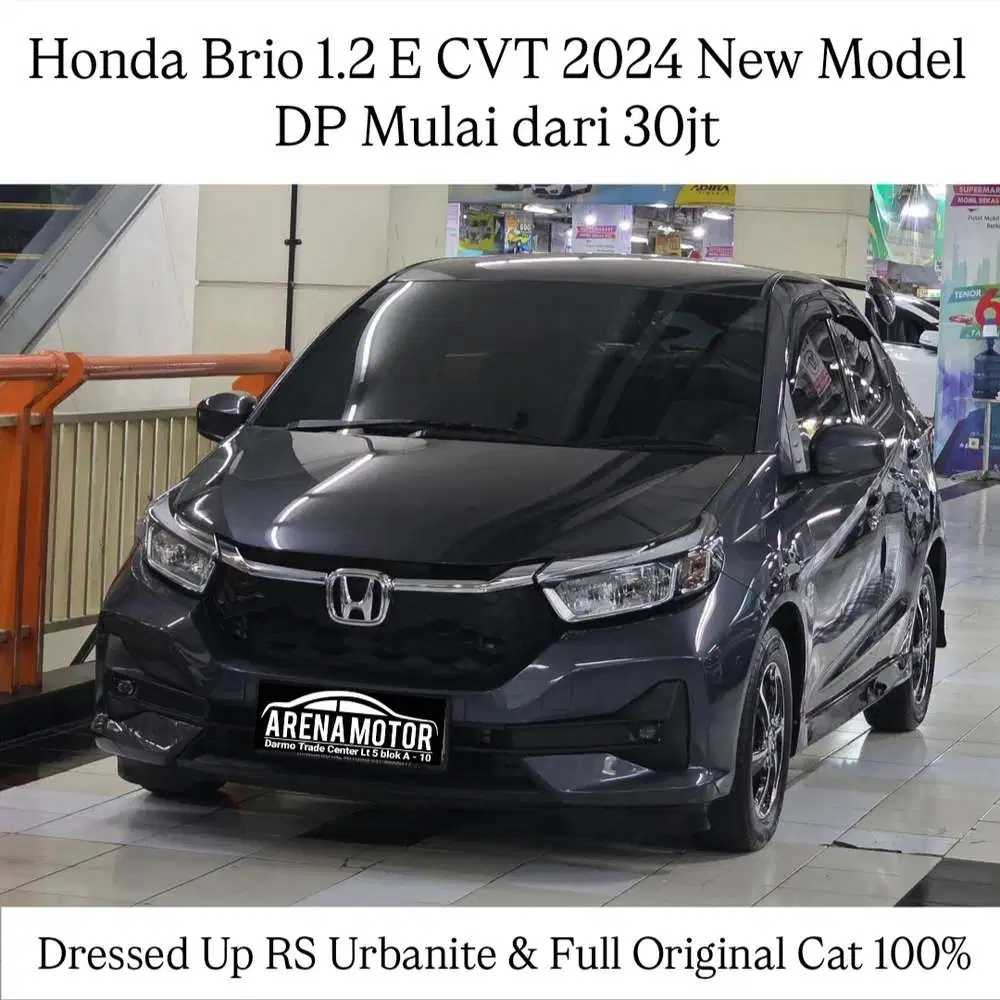 [KM 20rb] Brio E CVT 2024 Upgrade RS Urbanite FullVar# Honda 1.2 Matic