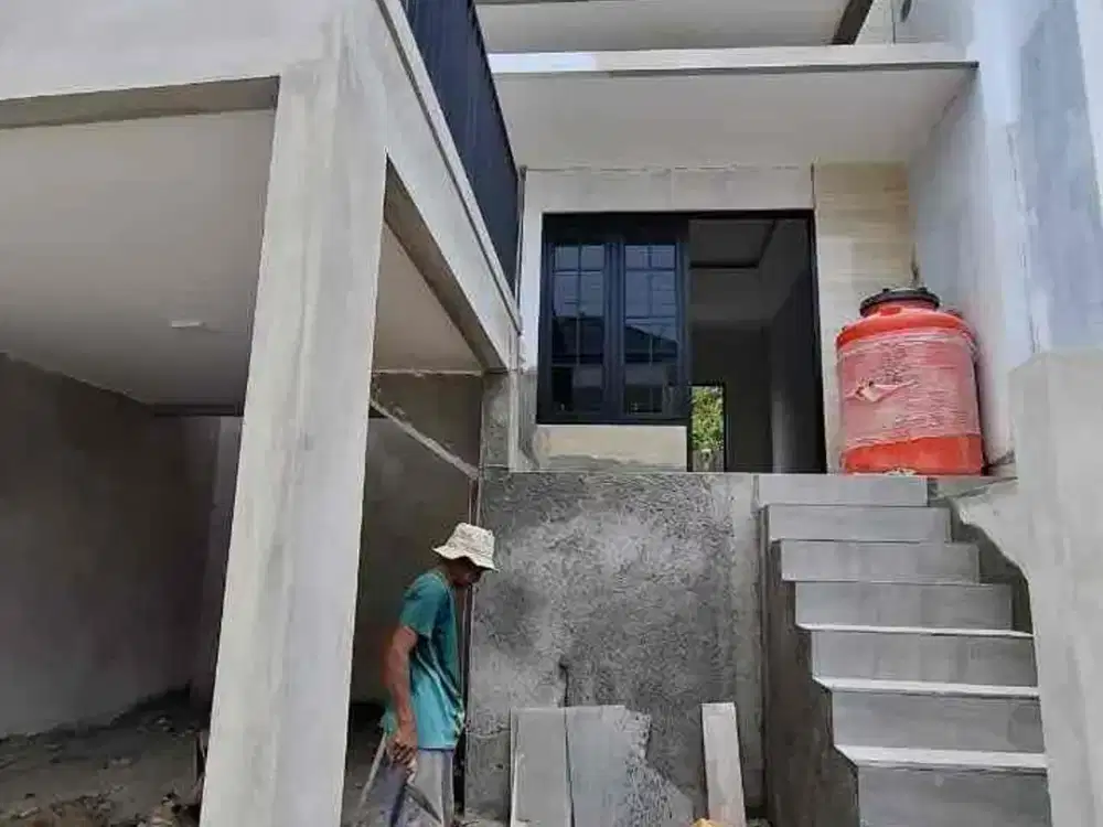 Rumah Ready tahap finishing cluster dibanyumanik