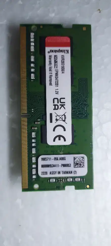 RAM Laptop DDR4 SODIMM 4GB PC2666 1,2V