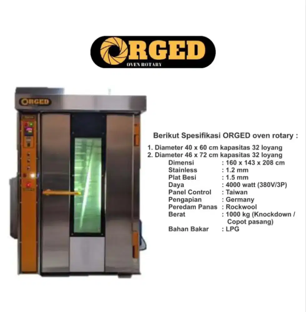Oven Rotary Orged
