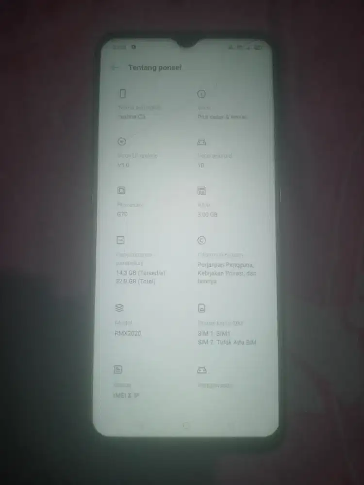 Realme C3 Ram3/32