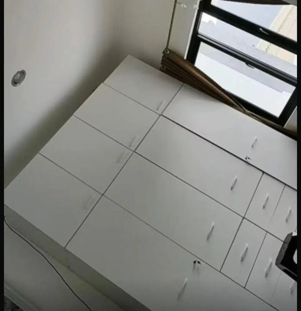 Lemari Pakaian Full set 8 pintu besar 6 lemari kecil masih bagus