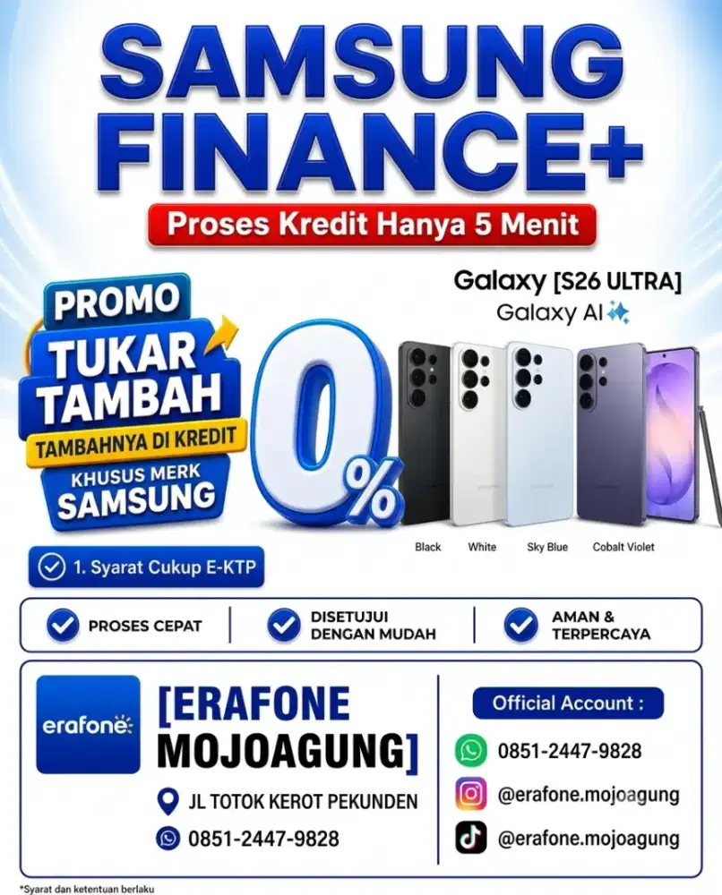 KREDIT DAN CASH SAMSUNG JOMBANG