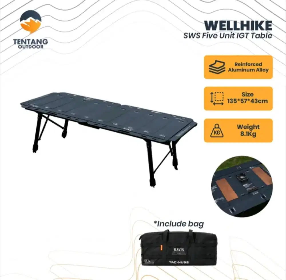 Equipment set SWS Well Hike
