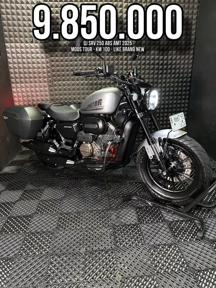 QJ SRV 250 AMT ABS 2025 KM 1XX PERAK LIKE BRAND NEW SUPERB UNIT