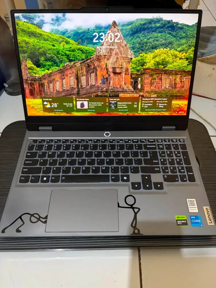 LAPTOP GAMING & GRAFIS LENOVO LOQ 15 RTX3050