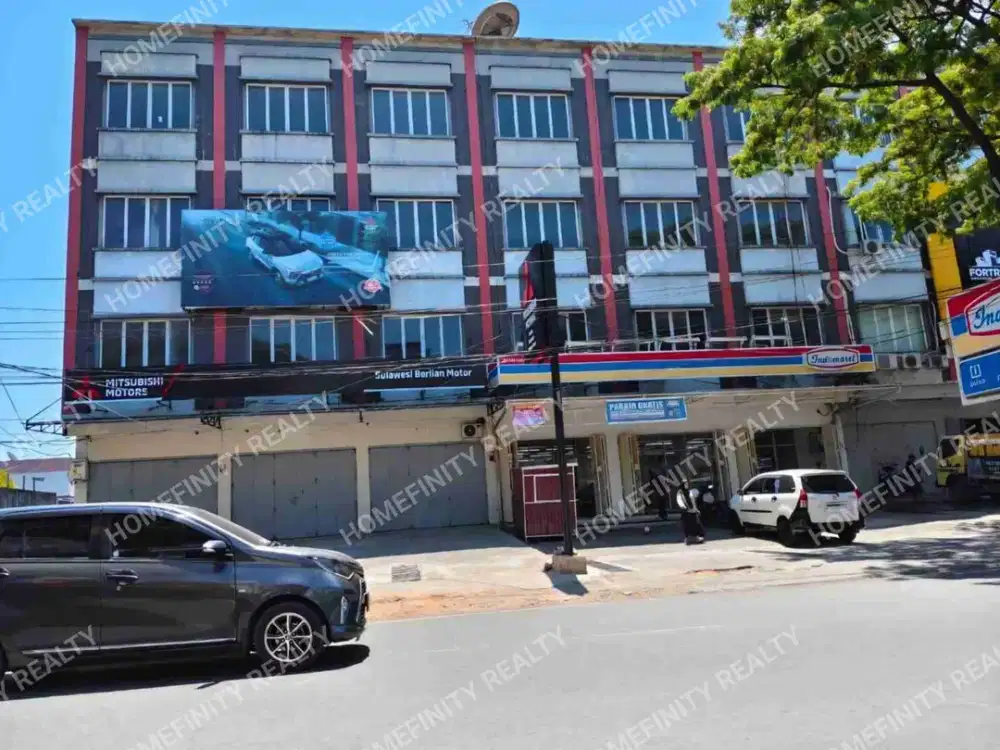 DIJUAL RUKO 4 LANTAI – JL. SULTAN ALAUDDIN, MAKASSAR