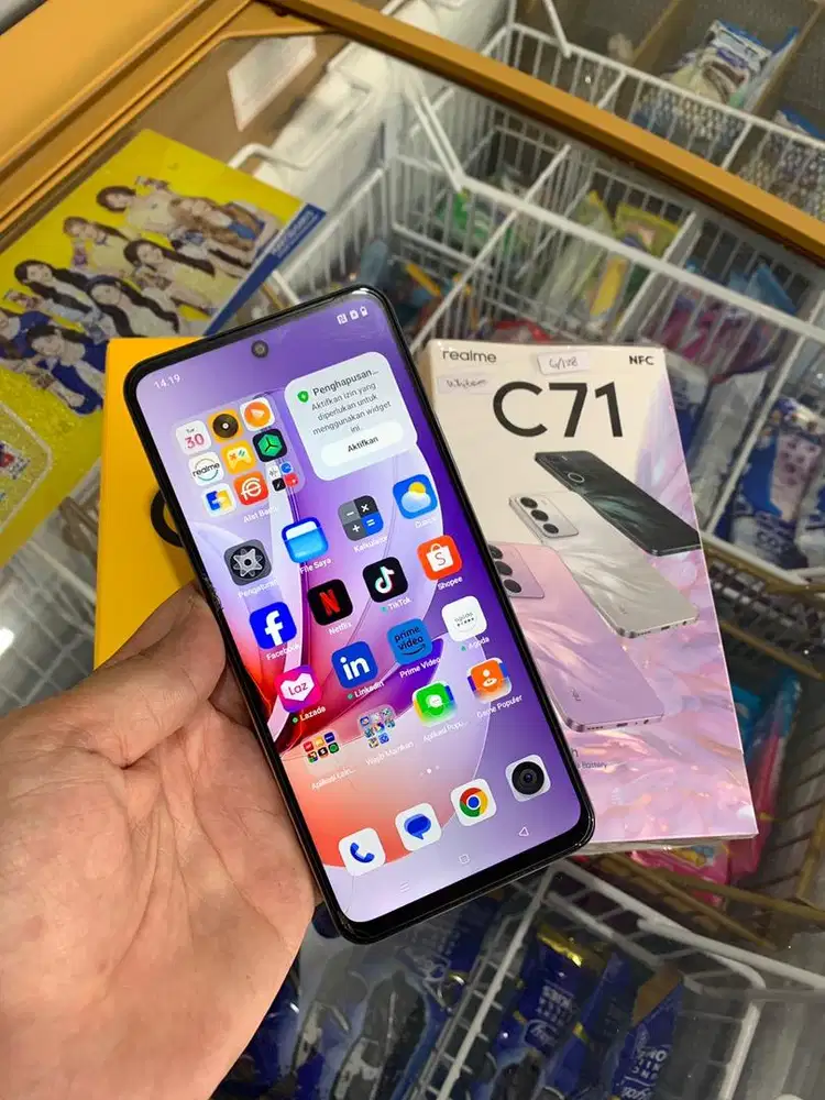Realme C71 6/128 fullshet orian segel nominus