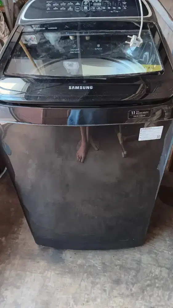 Mesin cuci Samsung Toploading wabble series Digital inverter 13kg