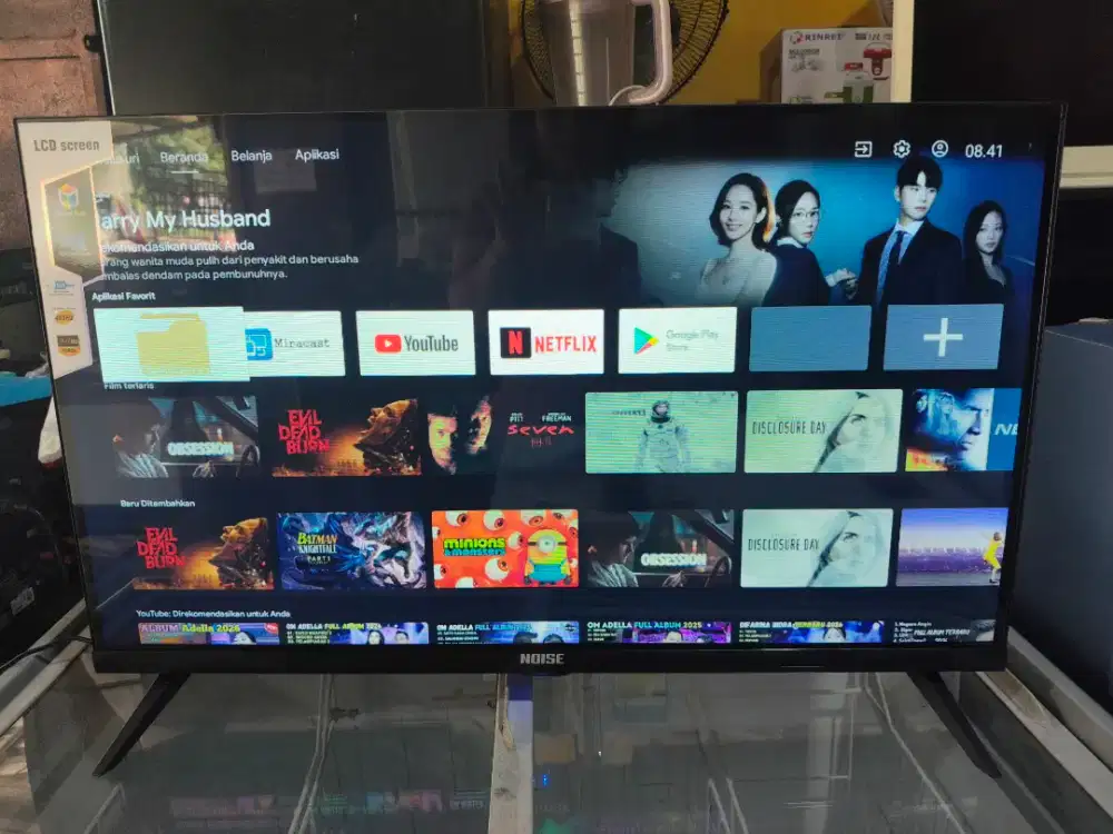 LED Noise Smart Tv 32 normal masih segel spek lengkap