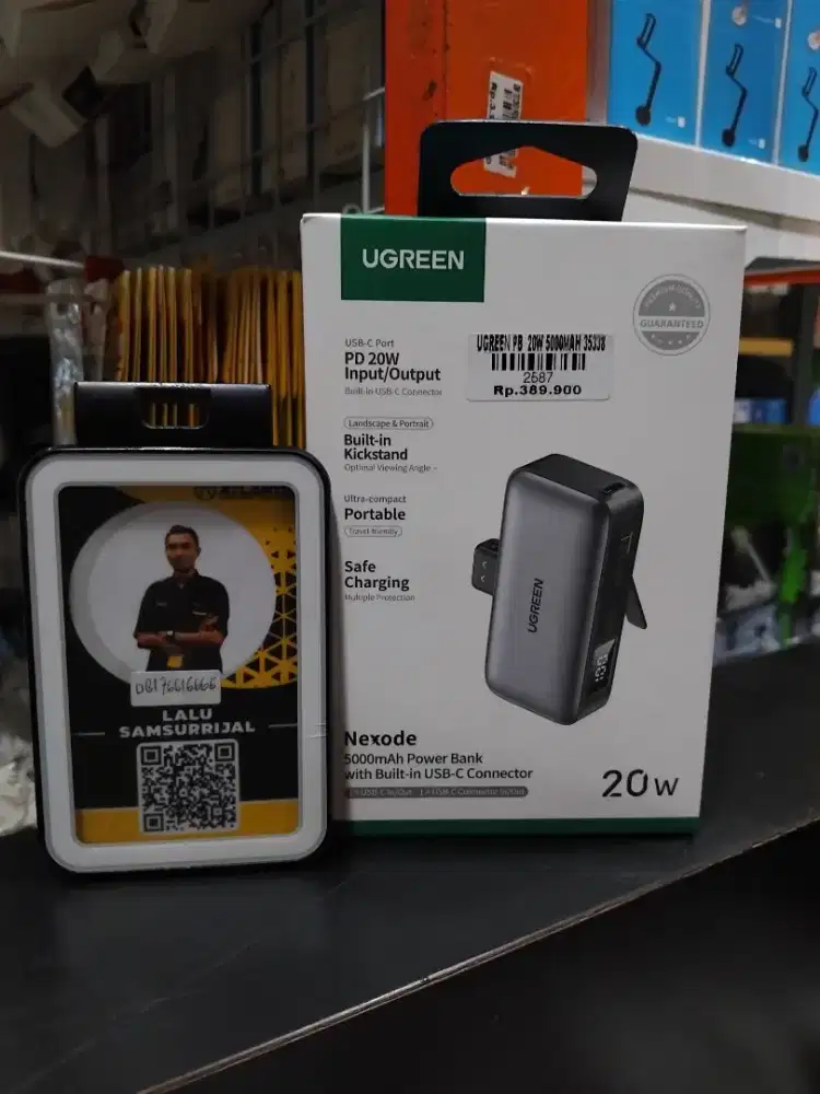 UGREEN PB 20W 5000MAH|ATLANTIS DAHSYAT