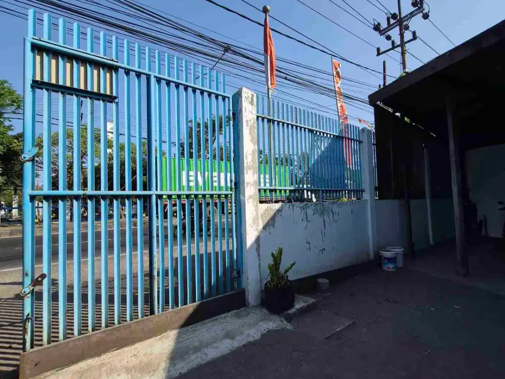disewakan gudang nol jalan siap huni