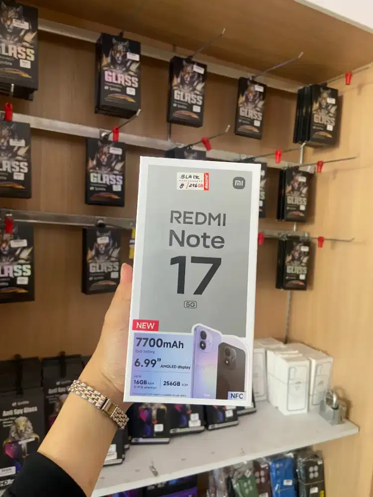 PROMO SPESIAL REDMI NOTE 17 5G RAM 8/256 GB