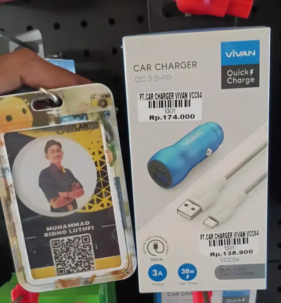 Vivan car charger vcc04