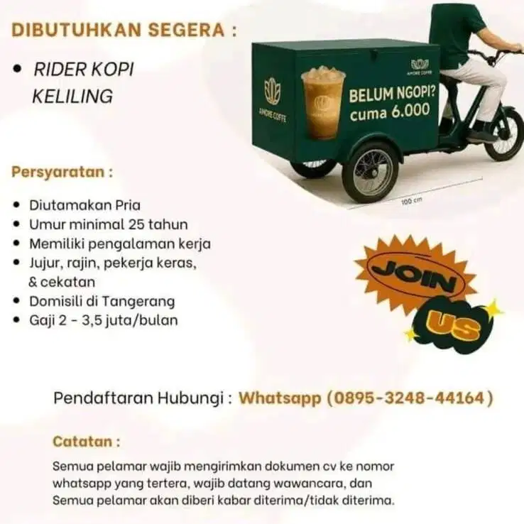 Rider Kopi Keliling