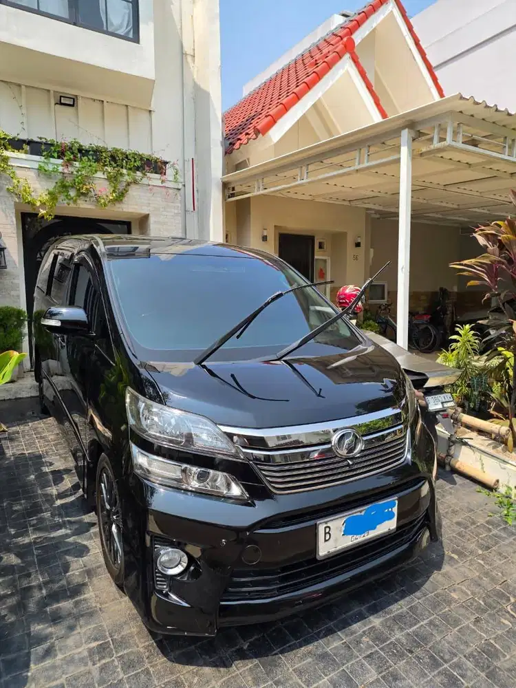 CASH vellfire ZG 2014 tipe tertinggi premium sound no PR low km mint