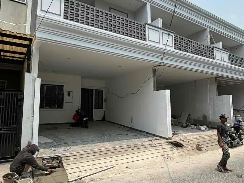 Dijual Rumah 2 lt 6 x 20 m2 di Duri Kepa New Brand Shm hadap utara ada 4+1 kt 3+1 km unfurnished Carport 2 mobil, row jln luas, Ayo survey & nego yuk!!