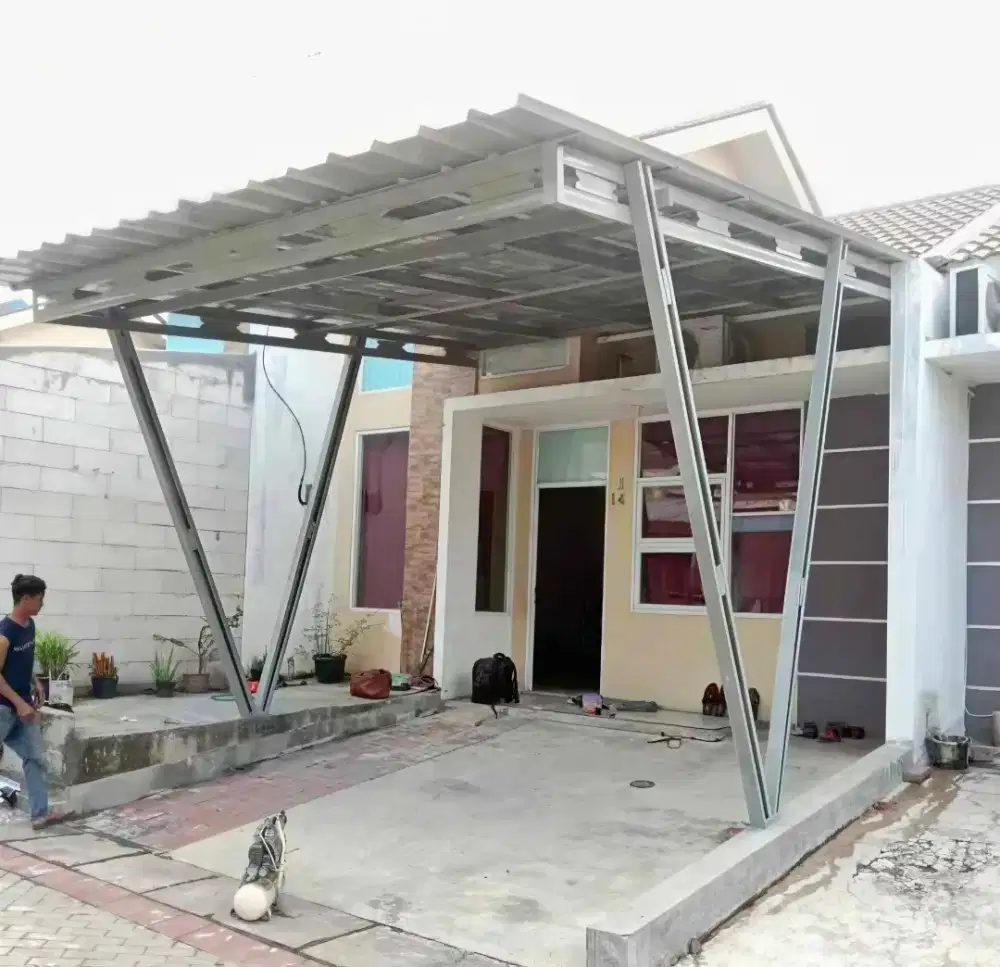 Jasa pasang kanopi baja ringan