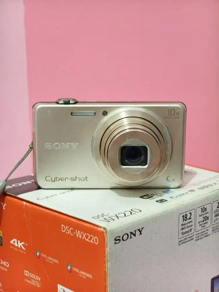 Sony wx220 digital kamera pocket 20x zoom wifi