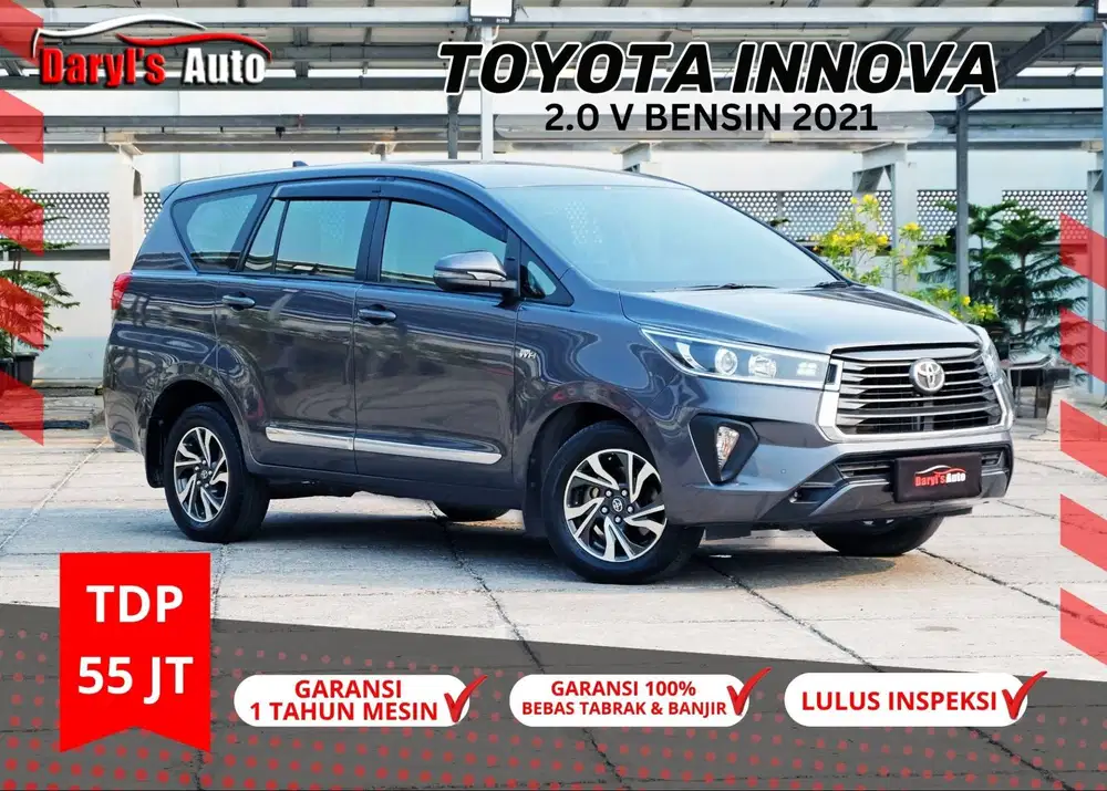 2021 Toyota Innova V 2.0 Bensin AT TDP 55jt