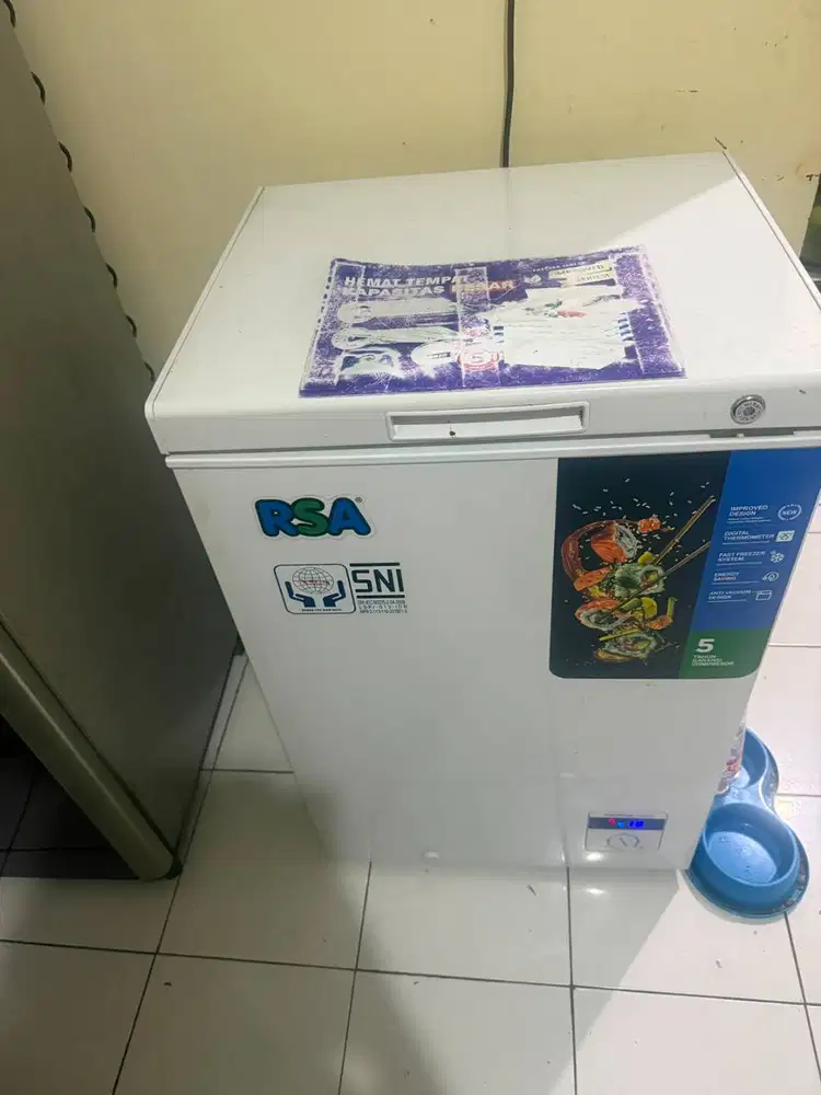 frezer RSA ukuran 100 L,