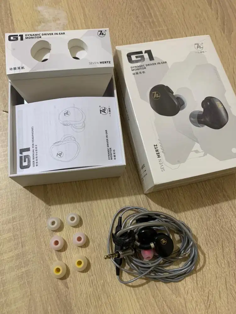 7HZ G1 Headphones 10mm Dynamic Driver InEar
