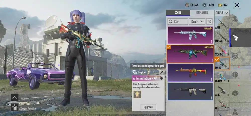 Jual akun pubg pribadi