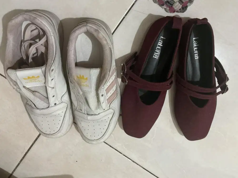 Totebag,sepatu, flatshoes