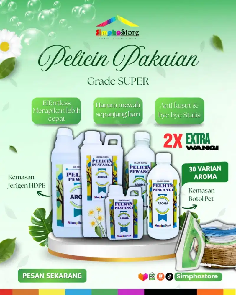 Pelicin Pewangi Setrika