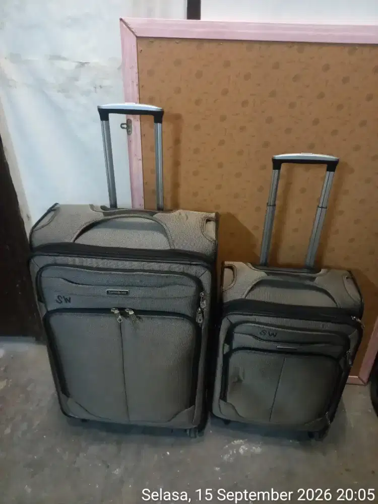 Tas koper samsonite 24 in & 20 in