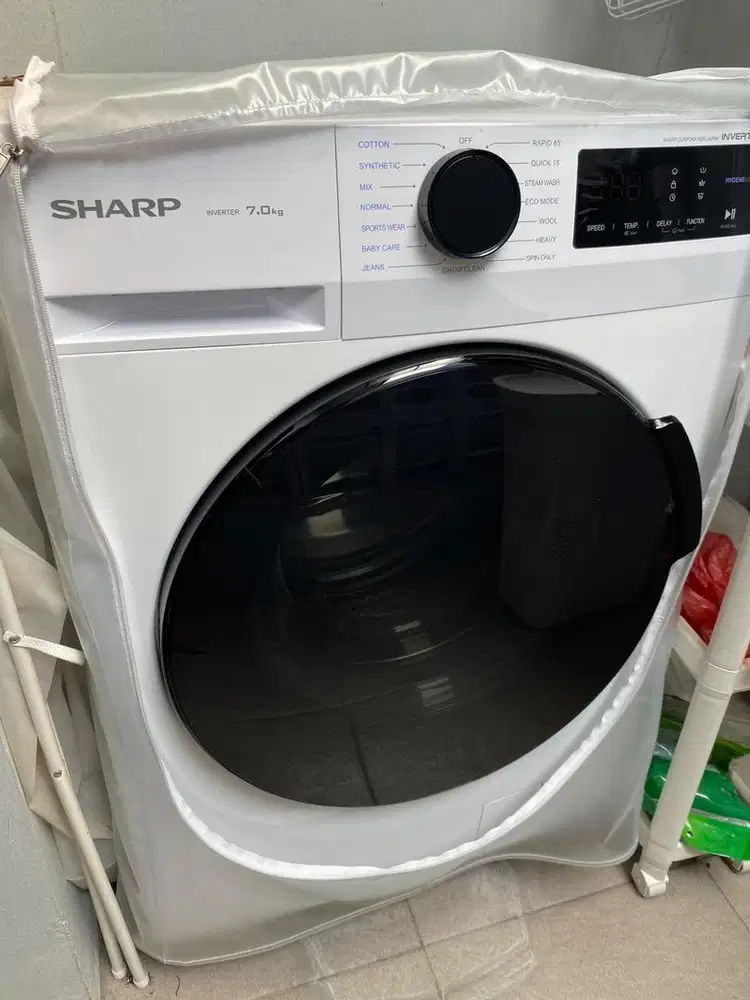 Mesin cuci Sharp Inverter 7Kg