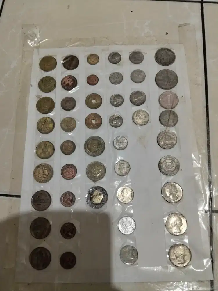 Dijual uang kolesi