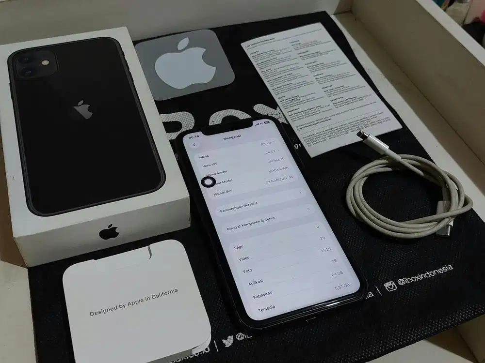 Iphone 11 64gb black ex ibox