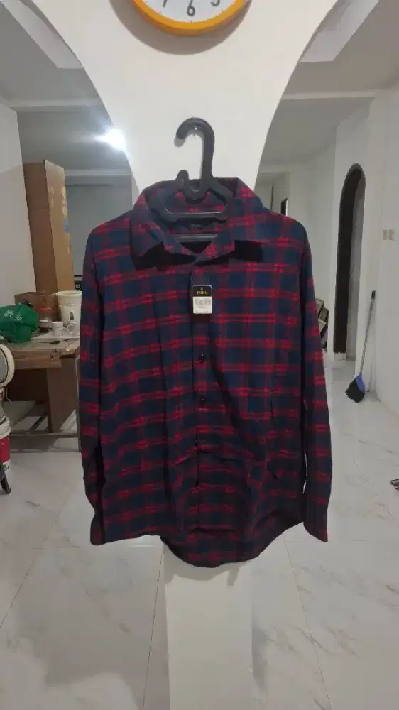 Kemeja Flanel Pria Polo (17-35)