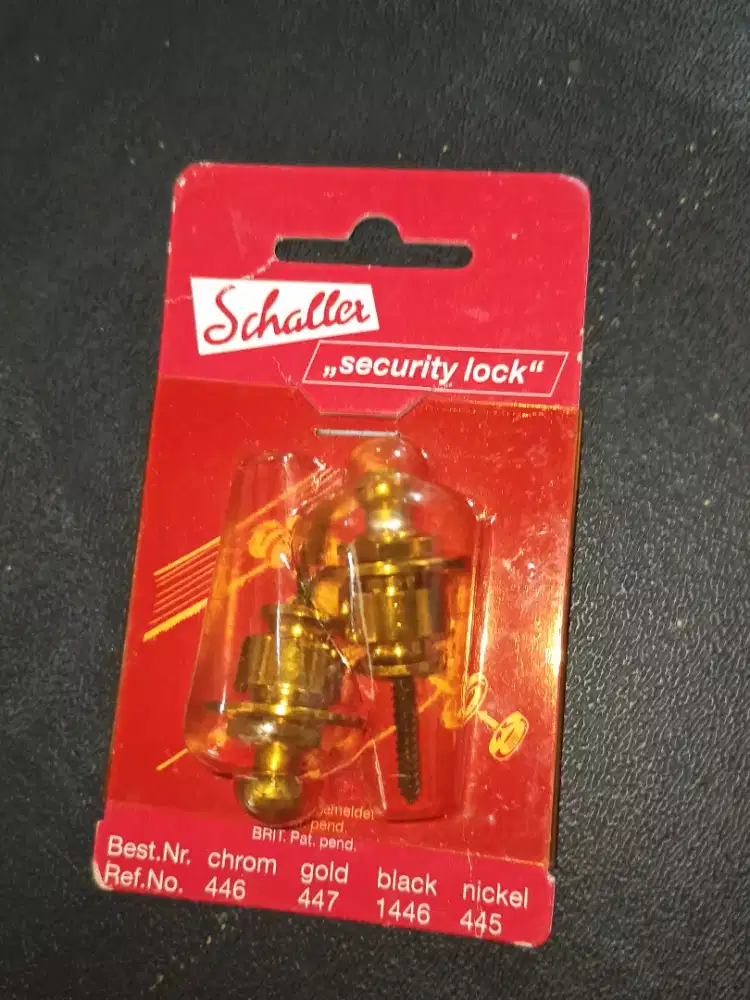 Gitar Bass Strap Security Lock