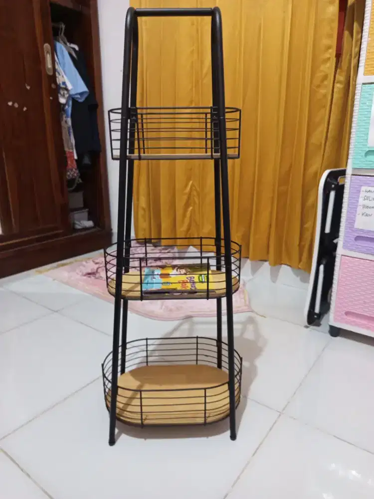 Weldon Rak penyimpanan 3 tingkat