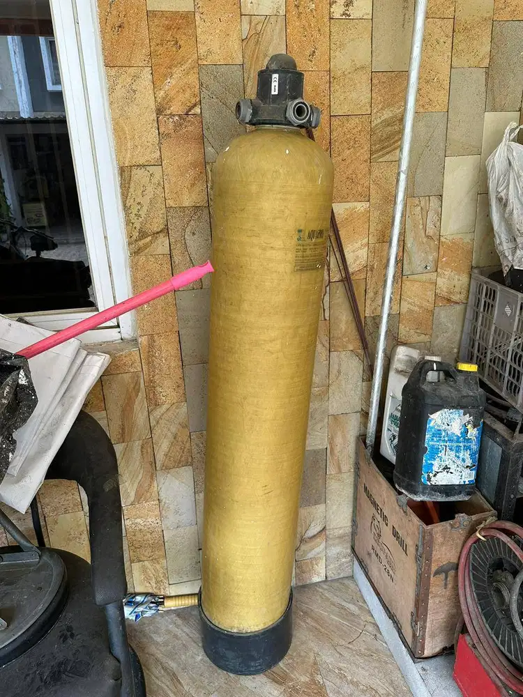 Tabung Filter Air FRP Besar Lengkap Valve Penjernih Air Sumur Bekas