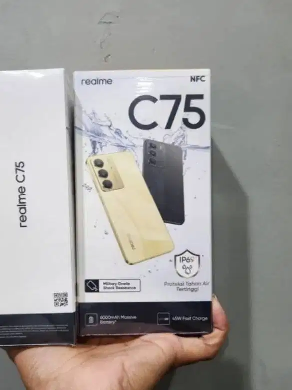 REALME C75 8/256 IP68 & IP69 (NEW/SEGEL)